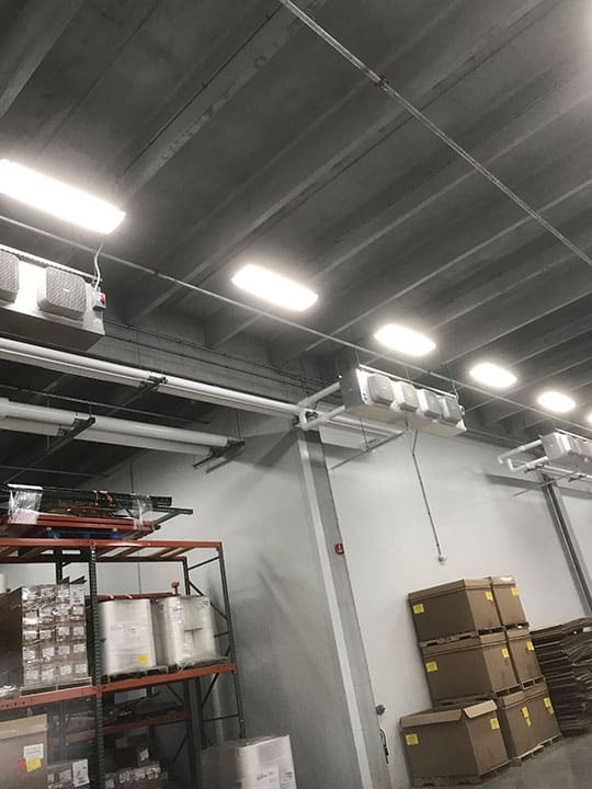 Commercial plumbing work