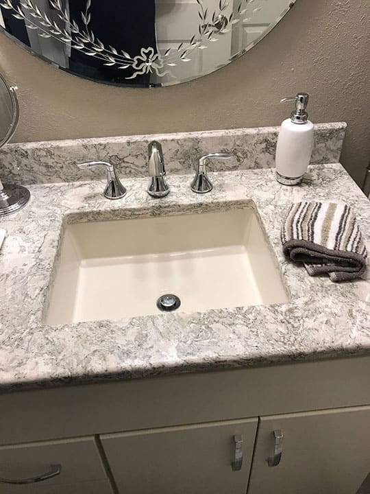 New construction kitchen and bath plumbing