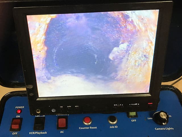 Sewer camera line inspection equipment
